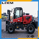  Lgcm off Road Forklift 1.5ton 3ton 3.5ton 4ton 5ton 4WD Four Wheels Drive New Articulated Rough Terrain Forklift Cab CE for Narrow Aisle Working