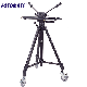  Vt-7005D Professional Camera Tripod Aluminum Alloy Tripod with 2-Handle Operation