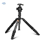 Panoramic Damping Carbon Fiber Photo Stand Tripod with Monopod for Digital Camera