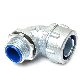 IEC Standard Liquid Tight 90 Degree Angle Quincunx Cap Zinc Connector