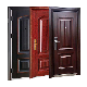 Hot Selling Cheap Modern Turkey Entrance Entry Doors Exterior Door Modern Front Steel Security Door