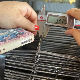 3.4mm Wire*15cm Mesh *1.22*2.44 Black Welded Wire Mesh Panel for Canada