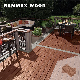  Deep Embossing Wood Grain Hollow WPC Wood Plastic Composite Outdoor Decking