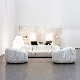 Modern Living Room Designer Sofa Customized Acceptable Living Room Teddy Fabric Sofa