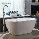 CE Upc Sample Customization Freestanding Acrylic Bath From Poland with Tub Faucet