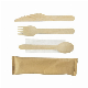 Cheap Biodegradable Disposable Birch Wooden Cutlery 160mm