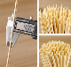  Disposable Round Food Grade Skewers Kebab Skewer Barbecue Bamboo Skewer BBQ Grill