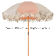 High UV Protect Wooden Tassels Beach Sun Umbrella with Fringe