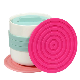  Household Round Non-Slip Table Heat Resistant Pad Rose Silicone Cup Mat