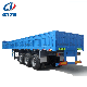  3 Axles Utility Cargo Truck Trailer Bulk Cargo Transport Sidewall Semi Trailer