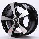 Forlong Wheel 13inch Black TUV Certificate Horse Trailer Alloy Wheel 6jx13 5stub on 112mm Fitting Tyre 185r13c for Sale