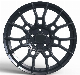  18X7.5 Machine Spoke Matt Black Alloy Wheel Rim Replica Wheels