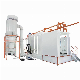 Commercial Automatic Fast Color Change Easy Cleaning PVC PP Plastic Powder Coating Paint Spray Booth / Chamber / Big Cyclone Recycle Reclaim Recovery System