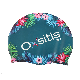  Oxsitis Silicone Swim Cap with Full Printing for Women