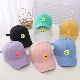 Wholesale 10% off Custom 6 Panel Cotton Candy Colours Smile Face Embroidery Logo Baseball Cap for Men Women