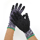 CE 15 Gauge Spandex Plus Nylon Liner with Nitrile Sandy Coated Gloves