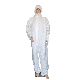 Supplier Factory En14126 Hospital Type 5 Type 6 Standard Xs-4XL Antistatic Liquid Resistant Hood Operating Room Sf Microporous Industrial Disposable Coverall