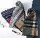  Man′s Winter Custom Logo Designer Brand Luxury Warm Scarves Men Shawl Scarf