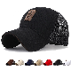 Promotion OEM Custom Design Your Own Logo Trucker Black Baseball Cap