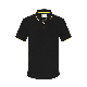 Slim Fit Zipper Collar Casual Youth Custom Solid Color Polo Shirt