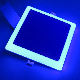 Keou Factory Price Double Color Bi-Color Square 24W LED Frameless Adjustable LED Panel Light