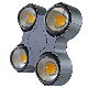  IP65 4 Eyes LED Blinder Lights 400W COB Cool and Warm White for DJ Disco Party Stage Light