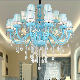  Pink Crystal Chandelier for Living Room Kids Bedroom (WH-C-02)