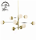  Fashion New Design Iron Glass G9 Light Source Modern Chandelier