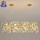 Light Luxury Creative Dandelion K9 Crystal Light Chandelier (208)