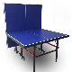 Blue Color 22mm Thickness Indoor /Outdoor Pingpong Table Can Be Folded