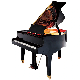 88-Key Grand Piano with Stool