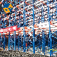 Fifo Customized Logistics Storage Warehouse Heavy Duty Adjustable Selective Vna Double Deep Metal Steel Blue Frame Pallet Rack