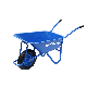  90L Heavy Duty Construction and Garden Tool Metal Wheel Barrow