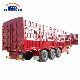  3 Axles Fence/Stake Semi Trailer for Bulk Cargo Transport