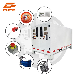 Zcheng 3000L Mini Gas Station Portable Petrol Service Equipment Fule Tank Mobile Fuel Station