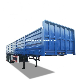  Factory Price 3 Axle 40FT 40ton 60ton Cargo Side Wall Semi Trailer for Sale