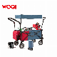  Woqi Heavy-Duty Sports Wheel Folding Cart, Suitable for Grocery Stores, Camping, Hiking