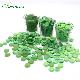 Frost Green Color Glass Pebble Gems for Vases