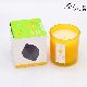  Scented Soy Wax Candle with Spring Summer Design for Gift Set
