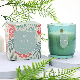  Private Label Soy Wax Glass Candle with Wooden Wick in Customized Color Box