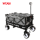 Woqi Large Space Folding Beach Car, Retractable Handle Portable Multipurpose Vehicle