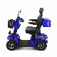 Four Wheel for Disabled for Handicapped Electric Mobility Scooter