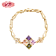  Fashion Jewelry Designs 18K Gold Custom Bracelet Bangle for Girls