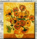 Pure Hand-Painted Oil Painting of Sunflowers