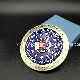 Xinan High-End Wholesale Price Metal Souvenir Enamel Gold Challenge Coin