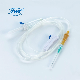 Disposable Medical Infusion Set with Needle Burette and Filter