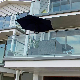  Outdoor Usage Aluminum Glass Railing Safety Glass Balcony/Deck