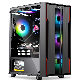 2021 Segotep MID Tower PC Computer Case RGB Tower, Matx Gaming Desktop PC Chassis