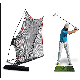 Net Simulator Impact Screen Elite Golf Ci20290