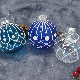 Multicolor Hand Painted Ball Tree Ornament Christmas Decoration Plastic Ball21